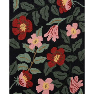 Minnie MIN-06 Black/Multi Area Rug