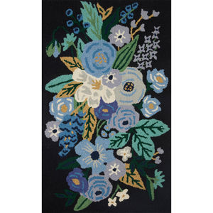 Minnie MIN-08 Black Area Rug