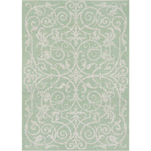Monaco Summer Quay Ivory/Light Green Rug