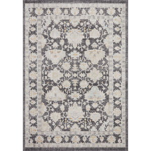 Monroe MON-05 Charcoal/Natural Area Rug