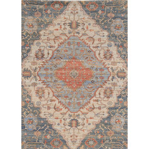 Morris 2223 Blue/Red Gramercy Area Rug