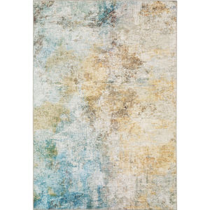 Myers Park myp09 Yellow/Blue Area Rug