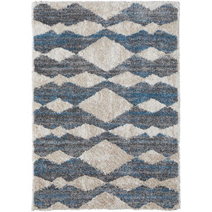 Mynka 39IFF Ivory/Gray/Blue Area Rug