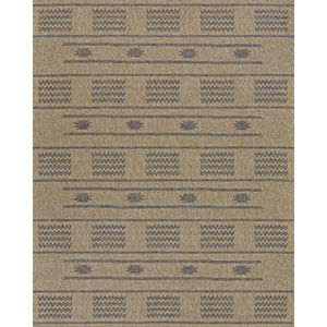 Naturalistic Sonoran Natural/Charcoal Area Rug