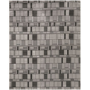 Nordic NRC04 Black Grey Area Rug