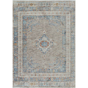 Nostalgia Hamadan Denim Tawny Area Rug