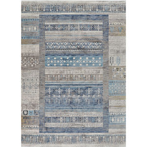 Nostalgia Serapi Denim Tawny Area Rug