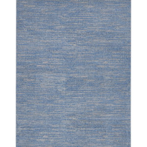 Nourison Essentials NRE01 Blue/Grey Rug