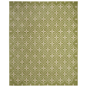 Nourison Essentials NRE04 Green Ivory Rug