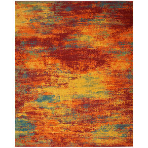 Nourison Essentials NRE06 Flame Area Rug