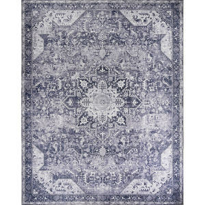 Nourison Washables NWB15 Charcoal Rug