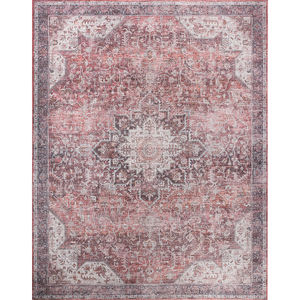 Nourison Washables NWB15 Red Area Rug