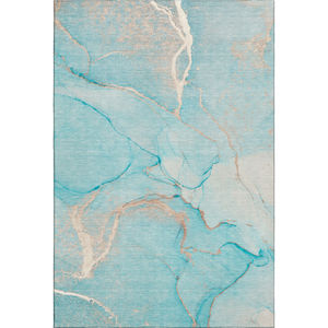 Odyssey OY7 Teal Area Rug