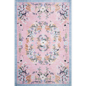Palais PAL-03 Rose/Sky Area Rug