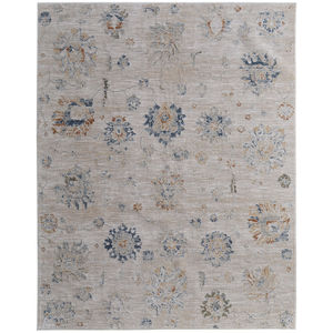 Pasha 39M9F Taupe/Ivory/Blue Rug