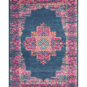 Passion PSN03 Blue Area Rug