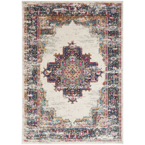 Passion PSN03 Ivory Blue Area Rug