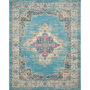 Passion PSN03 Light Blue Area Rug