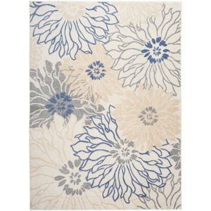 Passion PSN17 Ivory Grey Blue Area Rug
