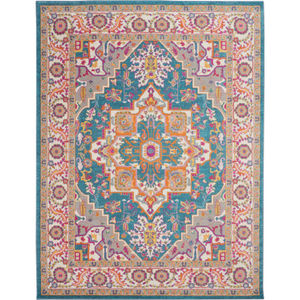 Passion PSN20 Teal Multicolor Area Rug