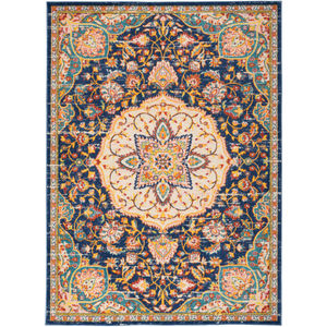 Passion PSN22 Navy Multicolor Area Rug