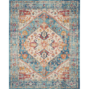 Passion PSN23 Ivory/Light Blue Area Rug