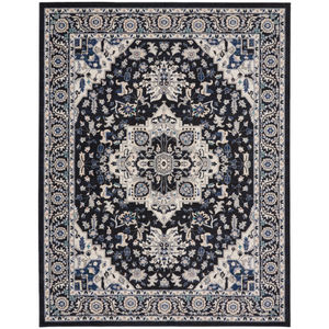 Passion PSN33 Black Ivory Area Rug