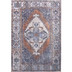 Percy 39AIF Blue/Ivory/Brown Rug