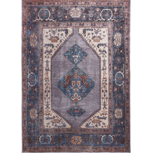 Percy 39AKF Blue/Brown/Ivory Rug