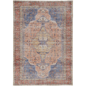 Percy 39APF Red/Tan/Blue Area Rug
