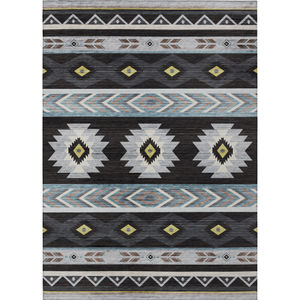 Phoenix PH3 Black Area Rug