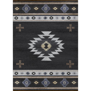 Phoenix PH4 Black Area Rug