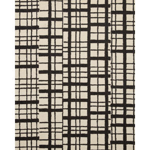 Polly POL-02 Black/Ivory Area Rug