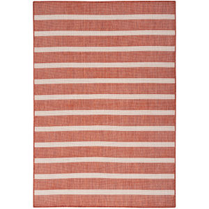 Positano POS03 Terracotta Ivory Area Rug