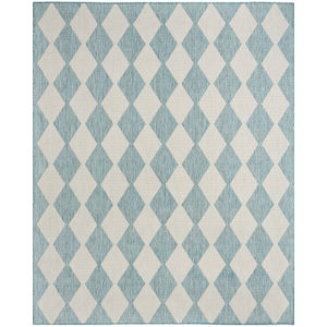 Positano POS04 Aqua Area Rug