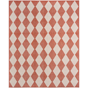 Positano POS04 Terracotta Area Rug