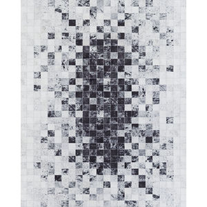 Prairie Hygee Blocks Coal/Ice Caps Area Rug