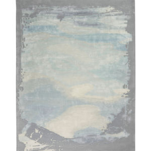 Prismatic PRS19 Seafoam/Silver Area Rug