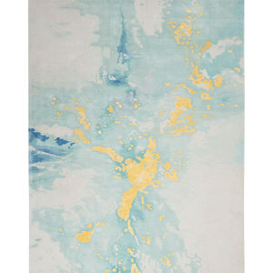 Prismatic PRS26 Seafoam Gold Area Rug