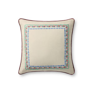 Delphine Border Cream/Multi 22