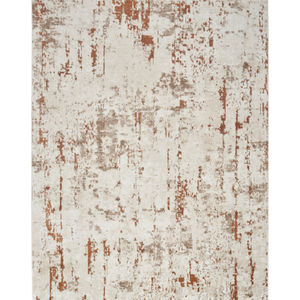 Quarry QUA01 Ivory Rust Area Rug
