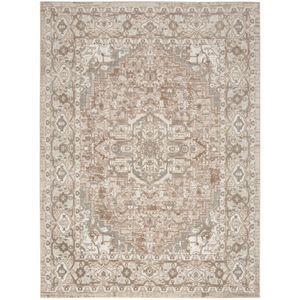 Quarry QUA05 Beige Area Rug