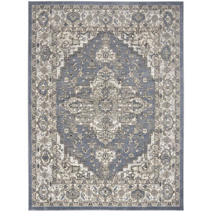 Quarry QUA05 Blue Area Rug