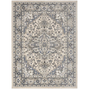 Quarry QUA05 Ivory Blue Area Rug