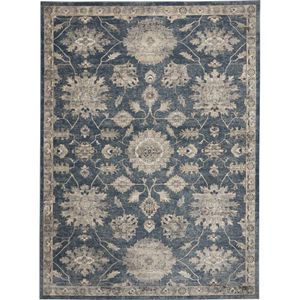 Quarry QUA06 Blue/Beige Area Rug