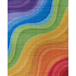 Rainbow Candiland Multi Area Rug