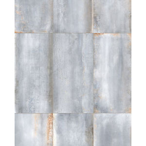Radiate Silver Matte Porcelain Tile