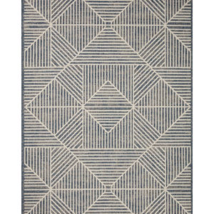 Rainier RAI-03 Denim/Ivory Area Rug
