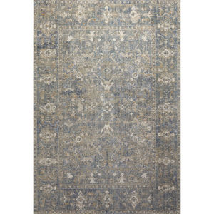 Rosemarie ROE-03 Sand/Lagoon Area Rug