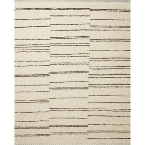 Roman ROM-04 Natural/Charcoal Area Rug